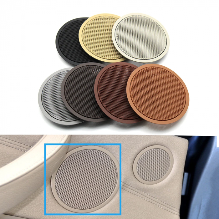 Grila Sita Boxa Difuzor Usa Dedicat BMW X5 X6 X3 X4 5GT E70 E71 E72 F25 F26 F07, Oyster [2]