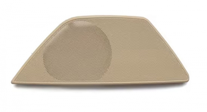 Grila Sita Capac Difuzor Boxa Usa Portiera Dedicat BMW Seria 5 F10 F11, Stanga, Bej [1]