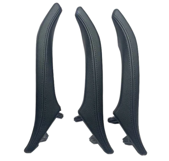 Set 3 Manere Complete Usi Pasageri Dedicat BMW Seria 5 F10 F11, Negru [1]