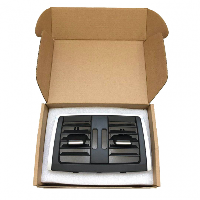 Grila Ventilatie Aer Dedicat BMW F20 F22 F30 F31 F32 F33 F34 F35 F36 F82 F83, Spate, Cu Crom [5]