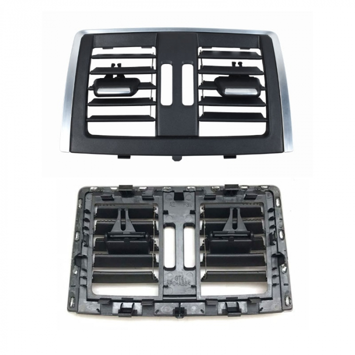 Grila Ventilatie Aer Dedicat BMW F20 F22 F30 F31 F32 F33 F34 F35 F36 F82 F83, Spate, Cu Crom [2]