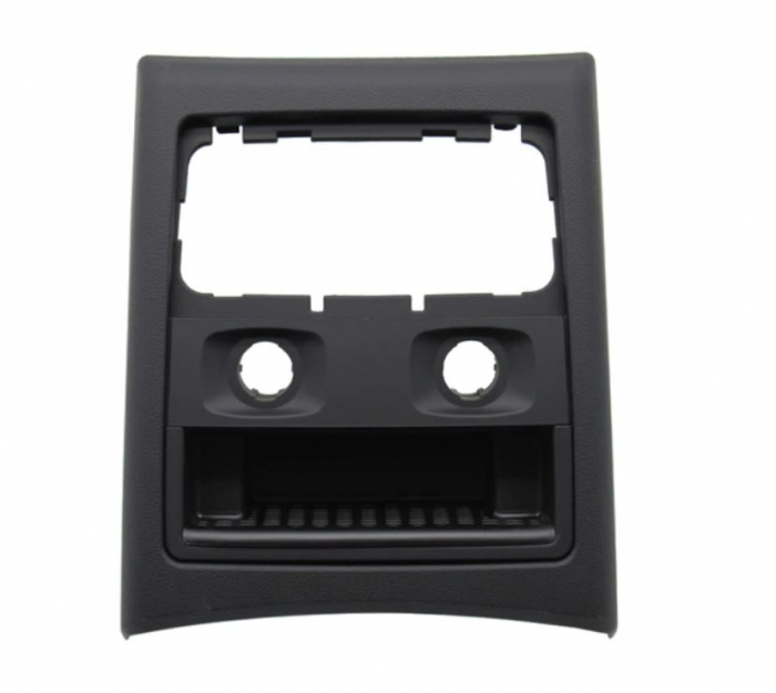 Trim Ornament Rama Grila Ventilatie Aer Dedicat BMW Seria 3 E90 E91, Climatronic, Negru [1]