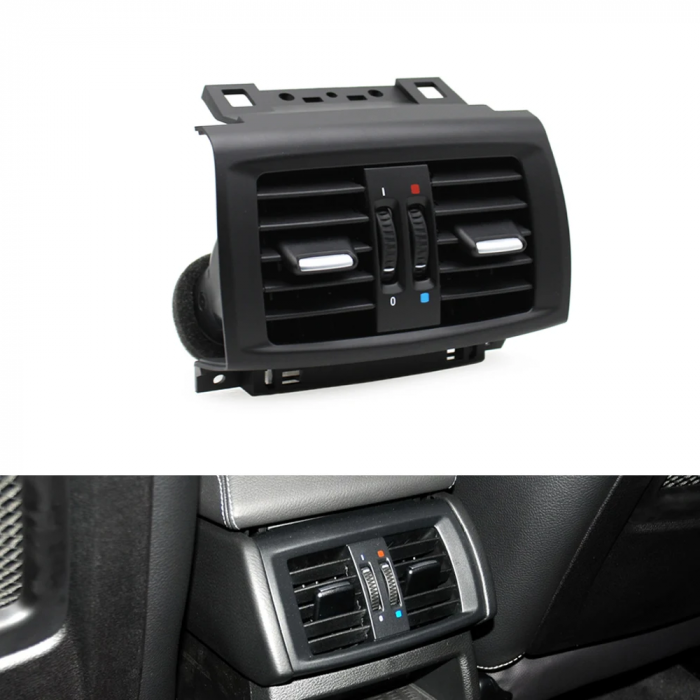 Ansamblu Grila Ventilatie Aer Central-Spate Dedicat BMW X3 F25 X4 F26, Spate [3]