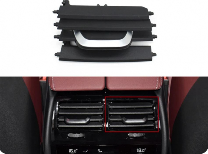 Grila Ventilatie Aer Dedicat BMW Seria 5 6GT G30 G31 G32, Dreapta, Spate [2]