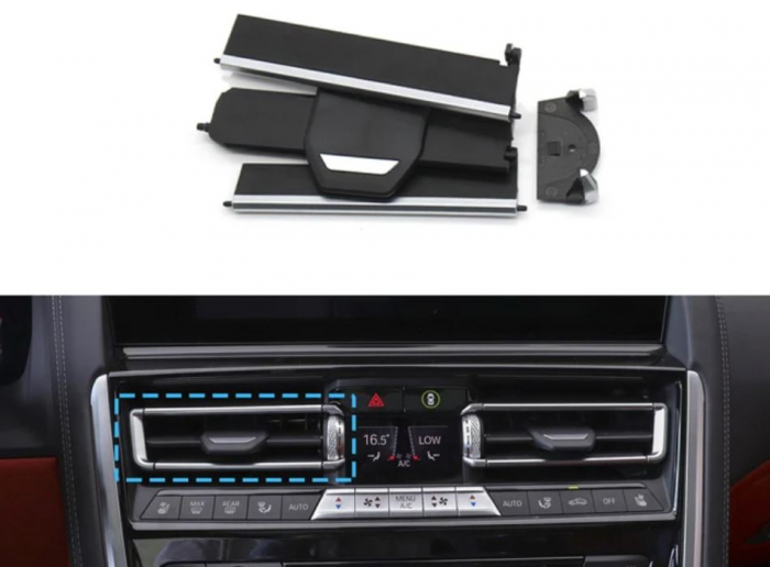 Grila Ventilatie Aer Dedicat BMW Seria 8 G14 G15 G16 F91 F92, Central Stanga [3]