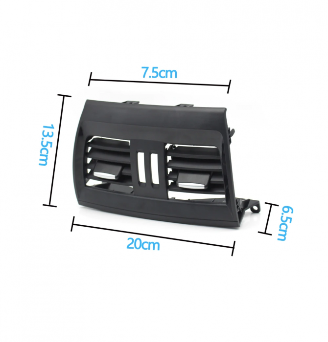 Grila Ventilatie Aer Dedicat BMW X5 X6 F15 F16, Spate, Standard [4]