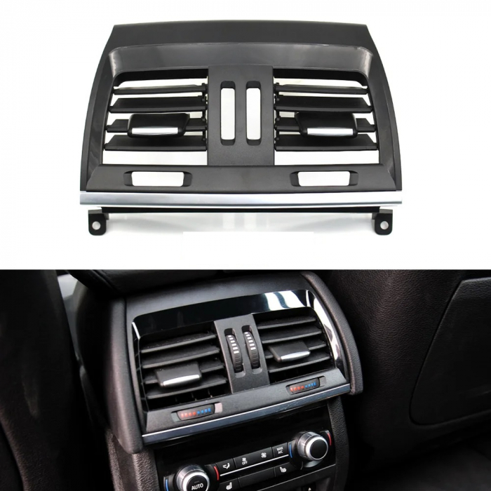 Grila Ventilatie Aer Dedicat BMW X5 X6 F15 F16, Spate, Climatronic [3]