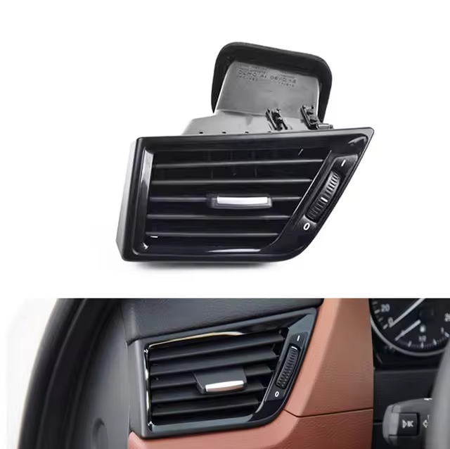 Ansamblu Grila Ventilatie Aer Dedicat BMW X1 E84, Stanga, Negru Lucios [2]