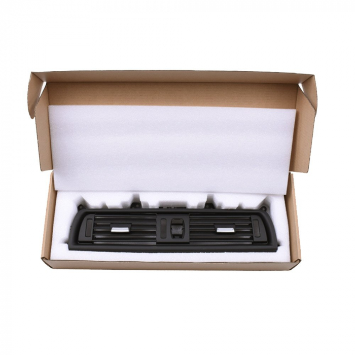 Grila Ventilatie Aer Dedicat BMW Seria 5 F10 F11, Central, fara insertii crom [3]