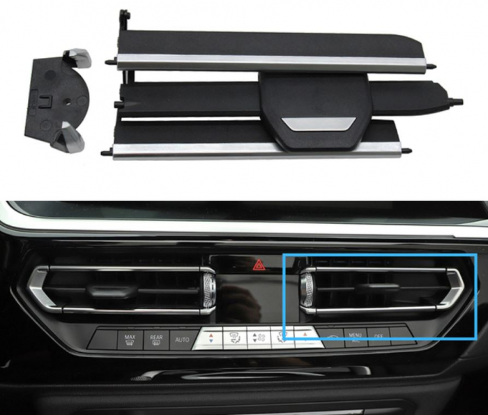 Grila Ventilatie Aer Dedicat BMW G20 G28 Z4 G29 F40 F44 G26 X3 G01 G08 G02, Central Dreapta [2]