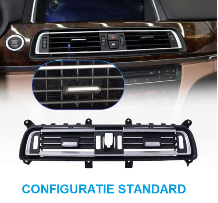Grile Ventilatie Aer Dedicat BMW Seria 7 F01 F02, Central, standard [2]