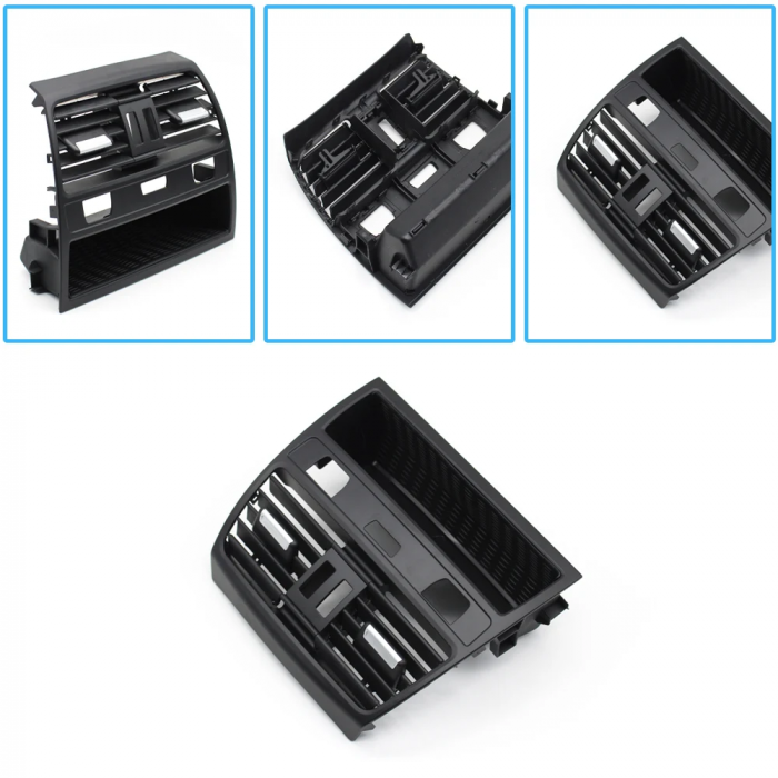 Grile Ventilatie Aer Dedicat BMW Seria 7 F01 F02, Spate, cu incalzire bancheta [3]