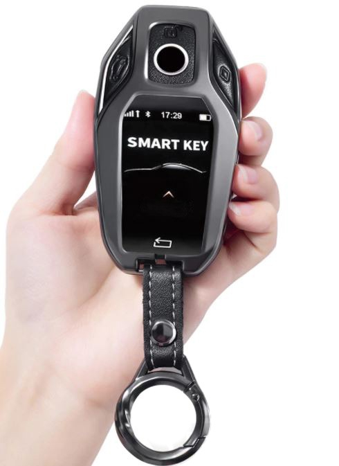 Husa Breloc Protectie Cheie Telecomanda Butoane BMW G01 G02 G05 G06 G07 G15 G20 G21 G22 G30 G31, Gri [3]