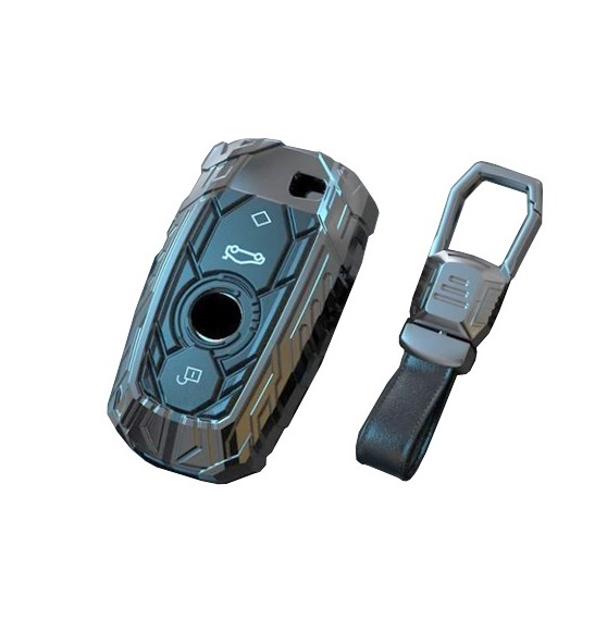 Husa Breloc Protectie Cheie Telecomanda Dedicat BMW F01 F02 F06 F10 F11 F13 F25 F30 F31 F32 F34, Gri [1]