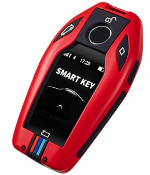 Husa Breloc Protectie Cheie Telecomanda Dedicat BMW G01 G02 G05 G06 G07 G11 G12 G20 G30, Rosu [2]