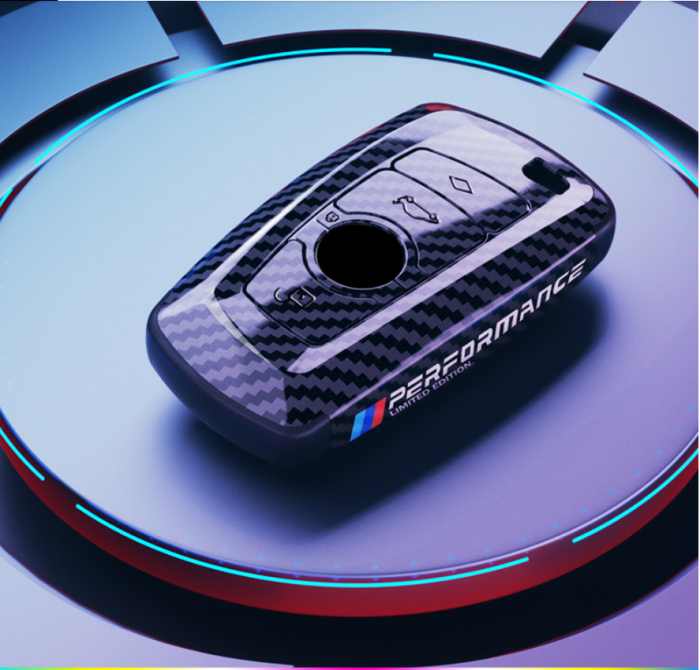 Husa Breloc Protectie Cheie Telecomanda Carbon Performance Limited Edition Dedicat BMW F01 F02 F06 F10 F11 F13 F25 F30 F31 F32 F34 [3]