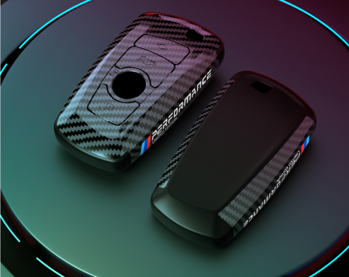Husa Breloc Protectie Cheie Telecomanda Carbon Performance Limited Edition Dedicat BMW F01 F02 F06 F10 F11 F13 F25 F30 F31 F32 F34 [2]