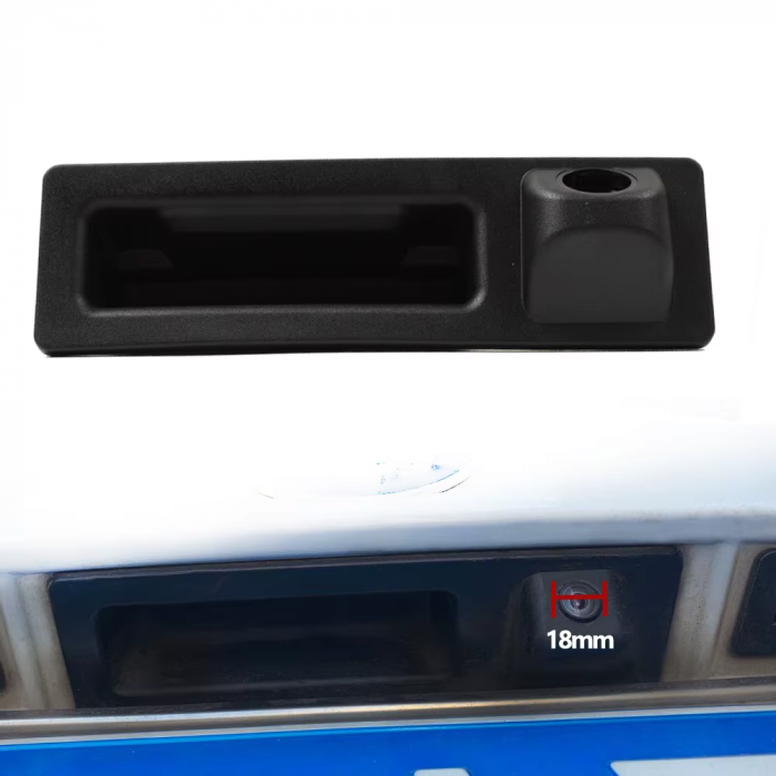 Maner Buton Deschidere Portbagaj Haion Dedicat BMW F01 F02 F10 F11 F07 F22 F30 F31 F25 F26, cu camera [5]