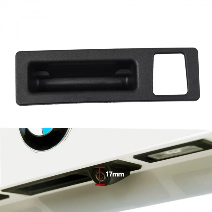 Maner Buton Deschidere Portbagaj Haion Dedicat BMW F01 F02 F10 F11 F07 F22 F30 F31 F25 F26, cu camera [2]