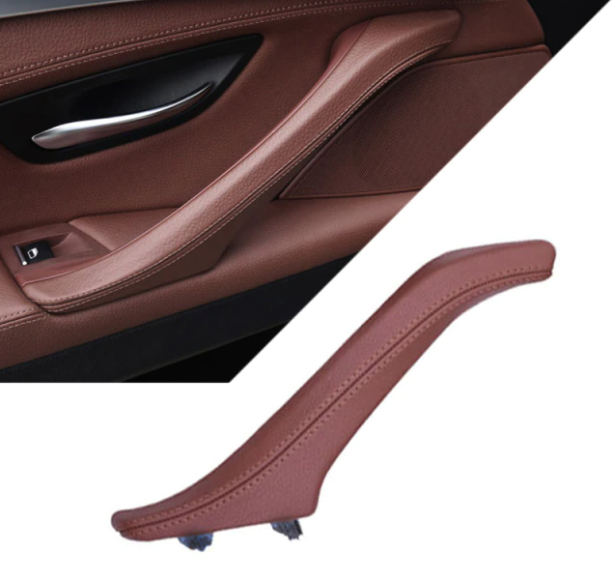 Maner Complet Usa Portiera Dedicat BMW Seria 5 F10 F11, Stanga, Rosu-Maro [2]