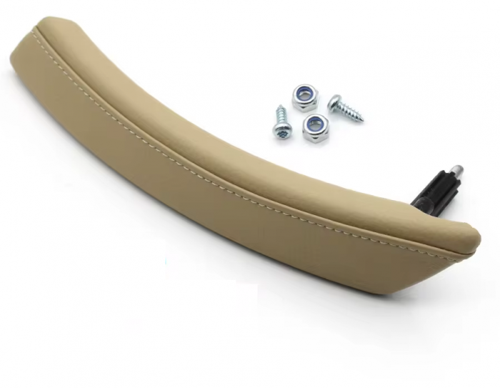 Maner Complet Usa Portiera Dedicat BMW Seria 5 E60 E61, Dreapta, Bej [1]