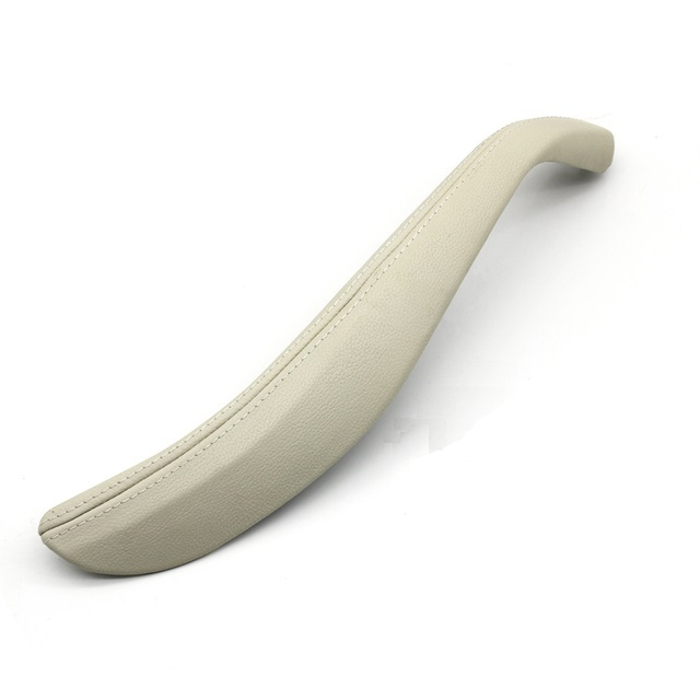 Maner Exterior Piele Usa Portiera Dedicat BMW Seria 5 G30 G31 G38 M5 F90, Stanga, Oyster [1]