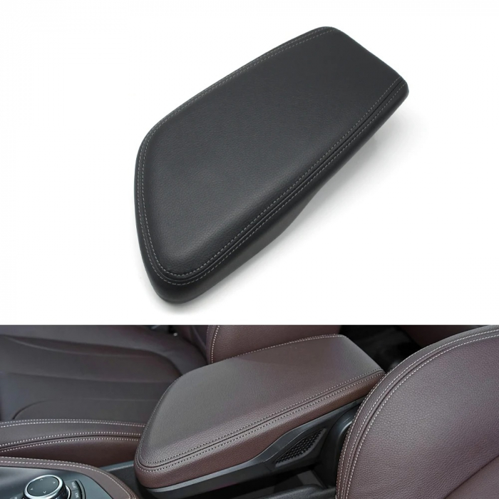 Cotiera Consola Centrala Dedicat BMW X1 X2 F48 F49 F39 F45 F46, Negru [3]