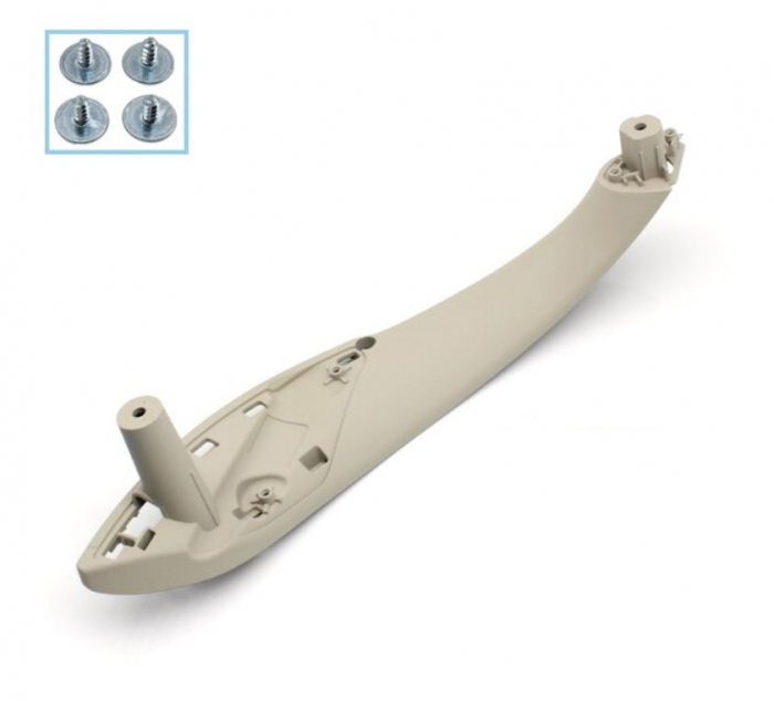 Maner Interior Usa Portiera Dedicat BMW F30 F31 F32 F33 F34 F35 F36 F80, Stanga Fata, Oyster [1]