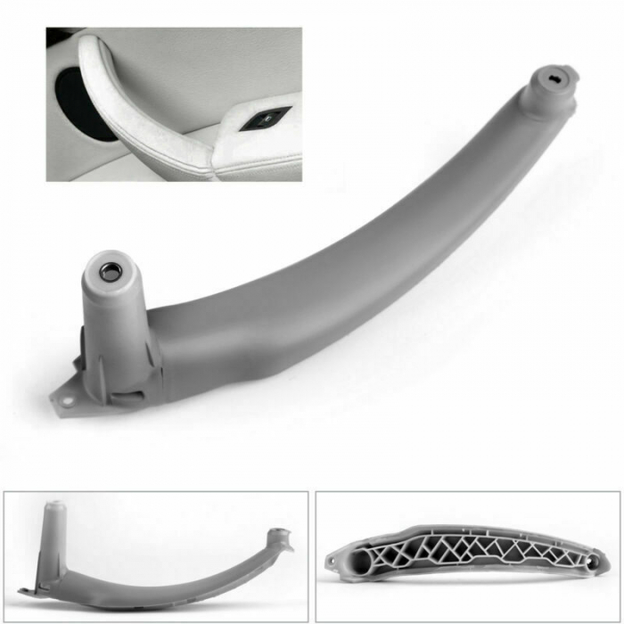 Maner Interior Usa Portiera Dedicat BMW X5 X6 E70 E71, Dreapta, Gri [2]