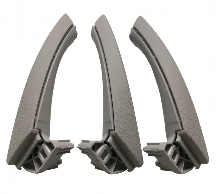 Set 3 Manere Complete Usi Portiere Dedicat BMW Seria 3 E90 E91 E92, Gri [1]