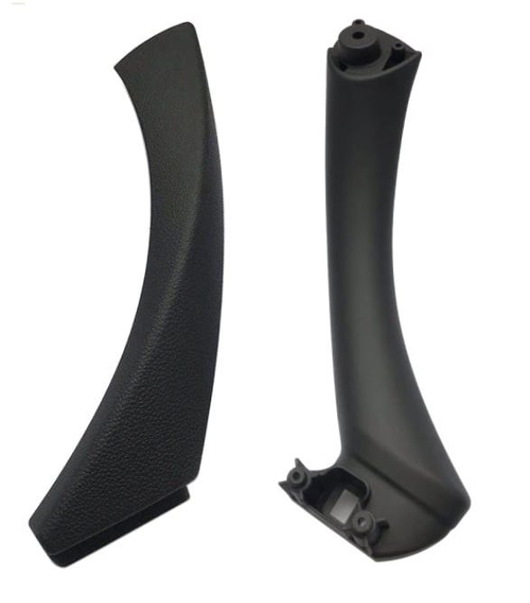 Maner Complet Usa Portiera Dedicat BMW Seria 3 E90 E91 E92, Stanga spate, Negru [1]