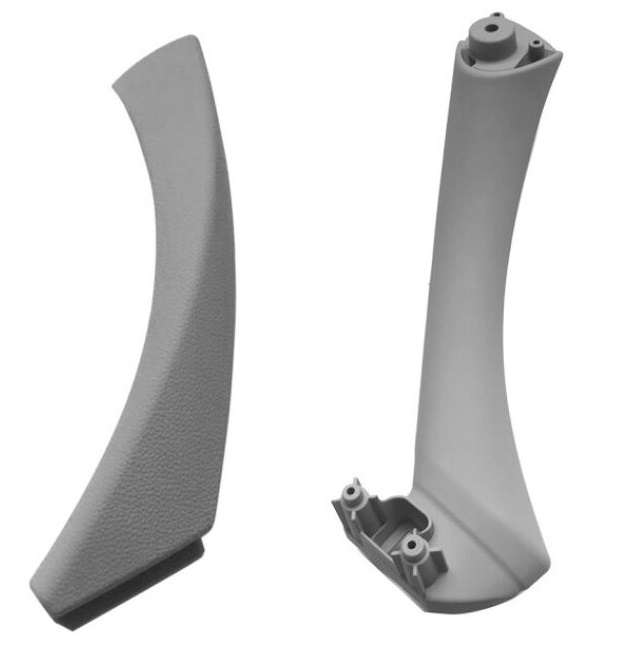 Maner Complet Usa Portiera Dedicat BMW Seria 3 E90 E91 E92, Stanga spate, Gri [1]
