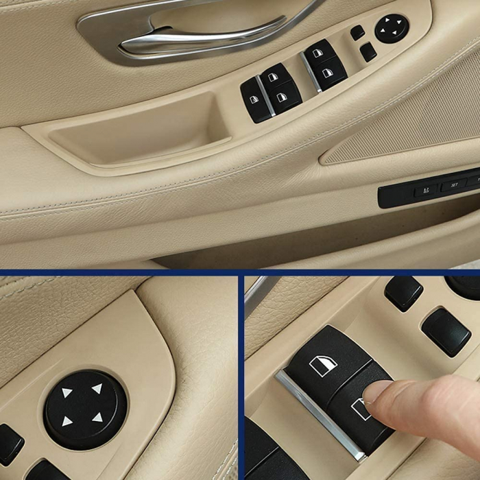 Maner Usa Portiera Dedicat BMW Seria 5 F10 F11, Stanga, Bej [6]
