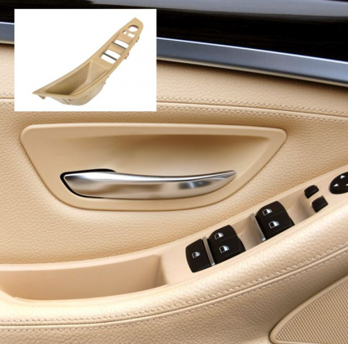 Maner Usa Portiera Dedicat BMW Seria 5 F10 F11, Stanga, Bej [7]