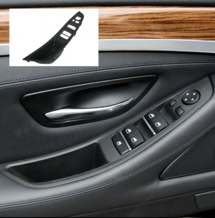 Maner Usa Portiera Dedicat BMW Seria 5 F10 F11, Stanga, Negru [2]