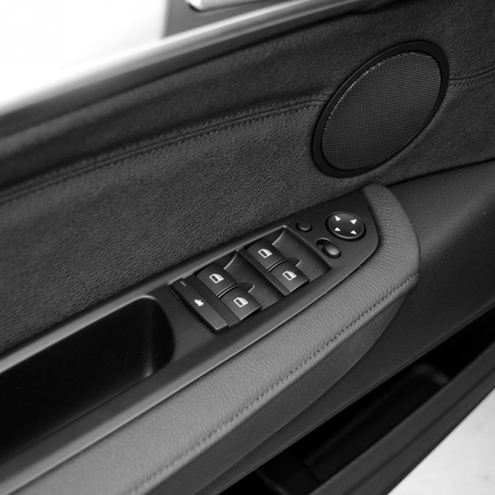 Maner Usa Portiera Sofer Dedicat BMW X5 X6 E70 E71, Stanga Fata, Negru [2]