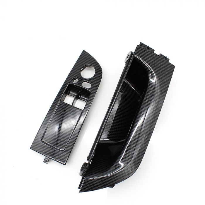 Maner Ornament Butoane Gemuri Oglinzi Sofer BMW Seria 3 M3 E92, Stanga, Negru Carbon [2]