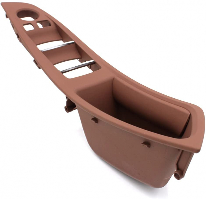 Maner Usa Portiera Dedicat BMW Seria 5 F10 F11, Stanga, Maro [2]