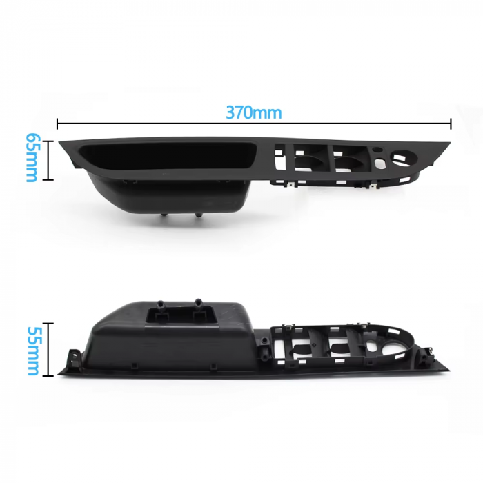 Maner Usa Dedicat BMW Seria 5 E60 E61, Stanga, Negru [3]