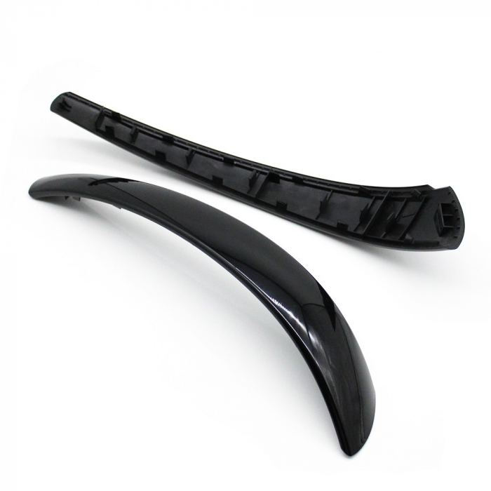 Set 2 Manere Usi Portiera Dedicat BMW Seria 1 E81 E82 E87 E88, Piano Black [1]