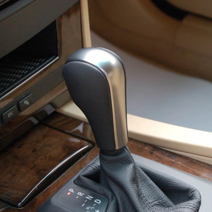Maneta Schimbator Selector Cutie Automata Dedicat BMW E46 E39 E60 E38 E83 E36 E53, 85mm, Argintiu [4]