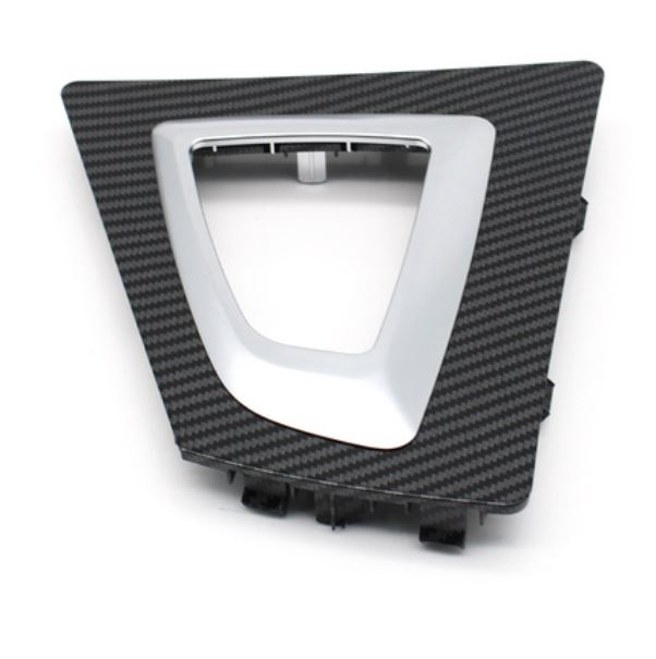 Trim Ornament Masca Schimbator Selector Viteze Dedicat BMW 3GT 4 F30 F31 F34 F35 F32 F33 F36, Negru Carbon [1]