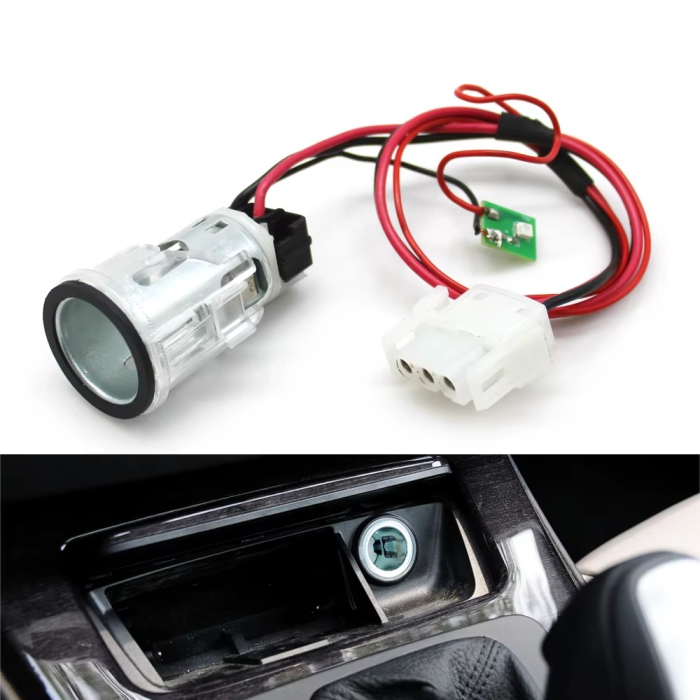 Mufa 12v Priza Bricheta Scrumiera Fata Dedicat BMW E90 E91 E92 E93 [2]