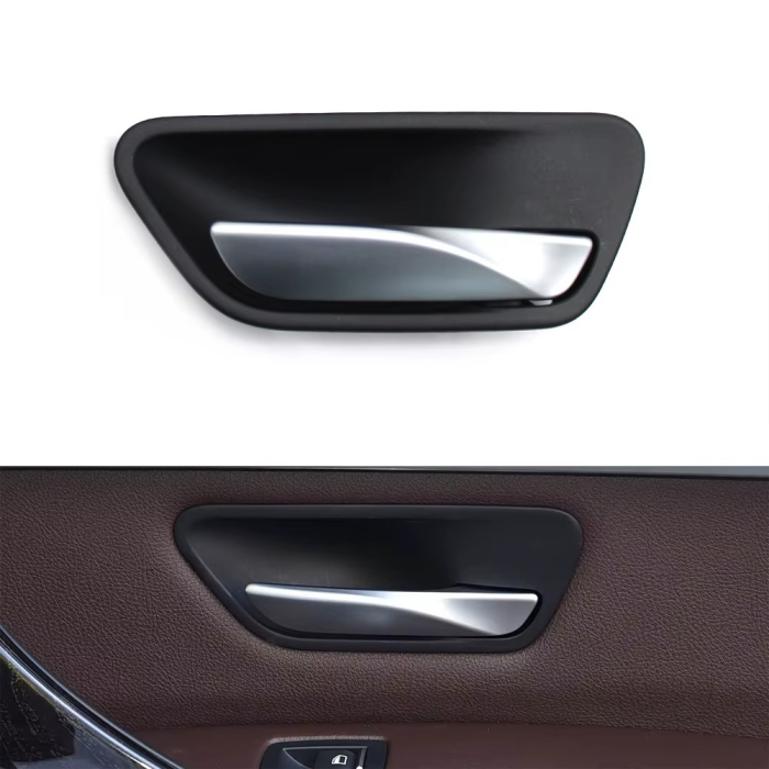 Ornament cu Levier Usa Portiera Dedicat BMW F30 F34 F36 F32 F33 F82 F83, Dreapta, Negru [2]