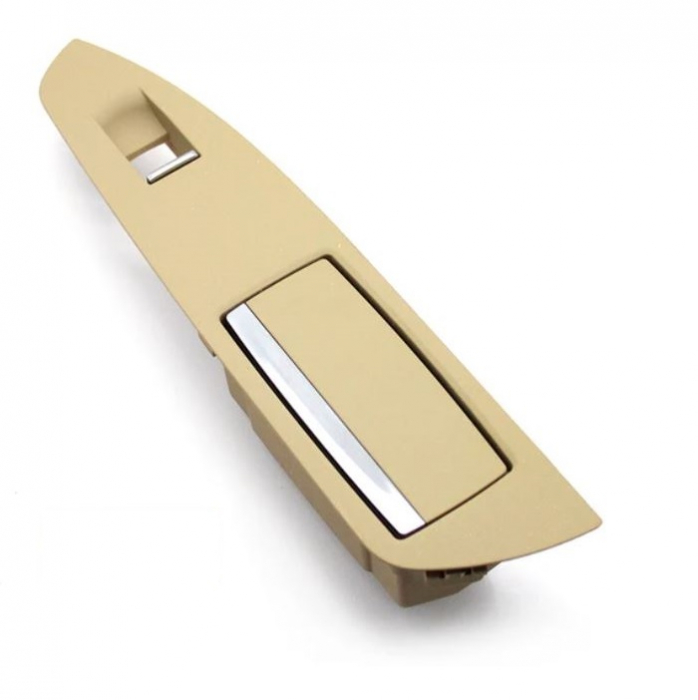 Trim Ornament Maner Usa Scrumiera Spate Dedicat BMW Seria 7 F01 F02, Facelift, Dreapta, Bej [1]