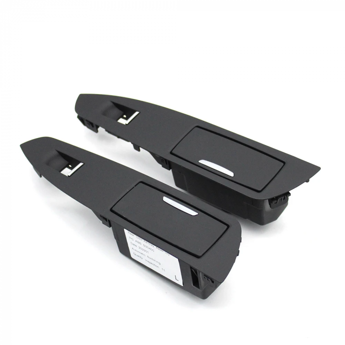 Set Ornament Maner Usa Scrumiera Spate Dedicat BMW Seria 7 F01 F02 NonFacelift, fara buton perdeluta, Negru [1]