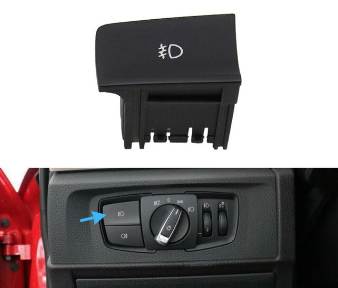Ornament Masca Buton Bloc Lumini Faruri Dedicat BMW F20 F21 F22 F23 F87 F30 F31 F34 F35 F32 F33 F36 F82 F83 [2]