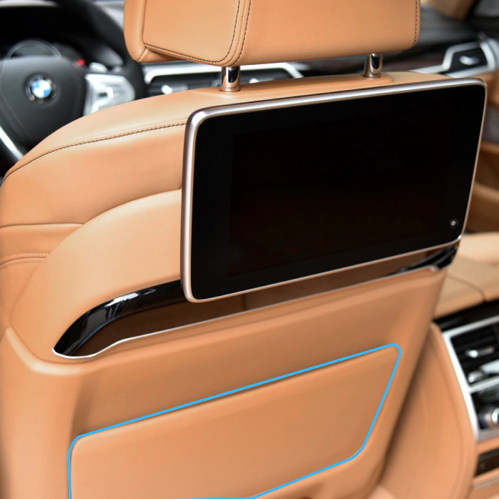 Panou Ornament Buzunar Scaun Fata Dedicat BMW G30 G31 G11 G12, Maro [3]