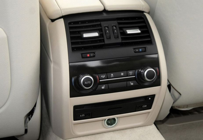Trim Ornament Rama Grila Ventilatie Dedicat BMW Seria 5 F10 F11, NonFacelift, Climatronic, Oyster [2]