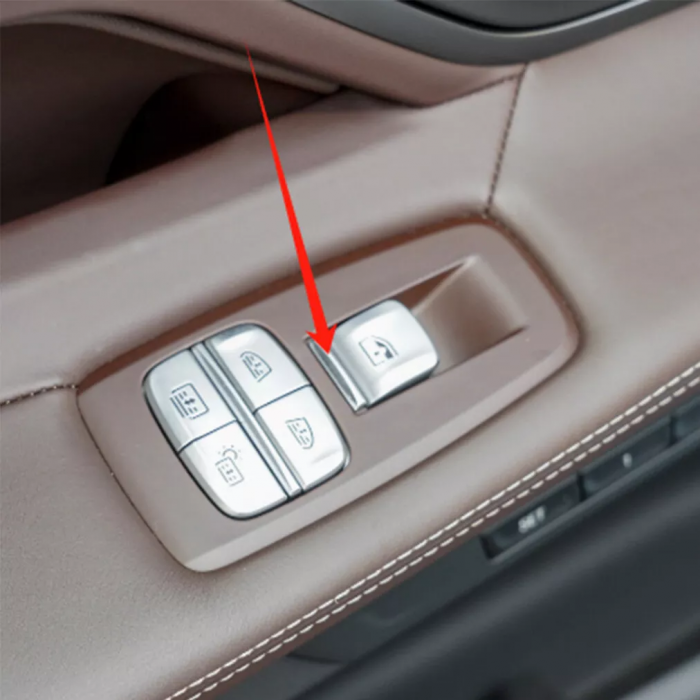Ornament Trim Buton Butoane Geamuri Oglinzi BMW G11 G12 5GT F07 X5 F15, Spate [5]